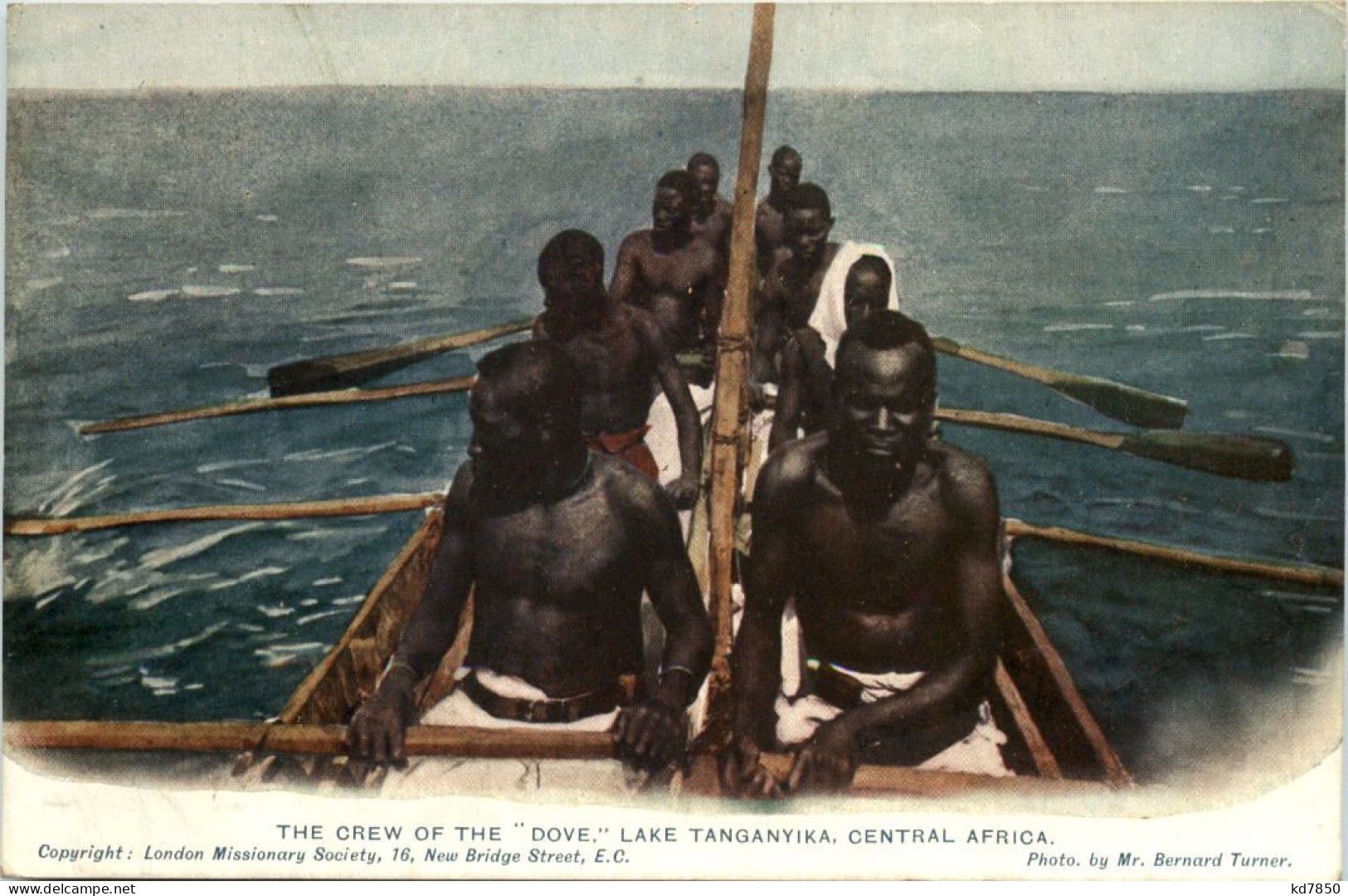 Central Africa - Lake Tanganyika - The Crew Of The Dove - Tanzanía