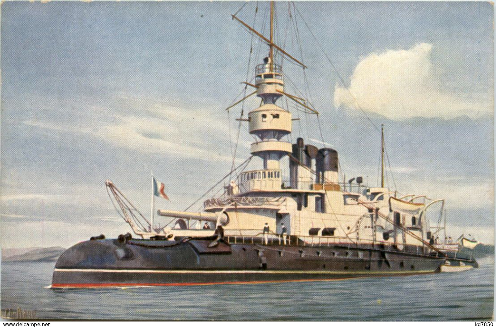 Franz. Linienschiff Valmy - Guerre