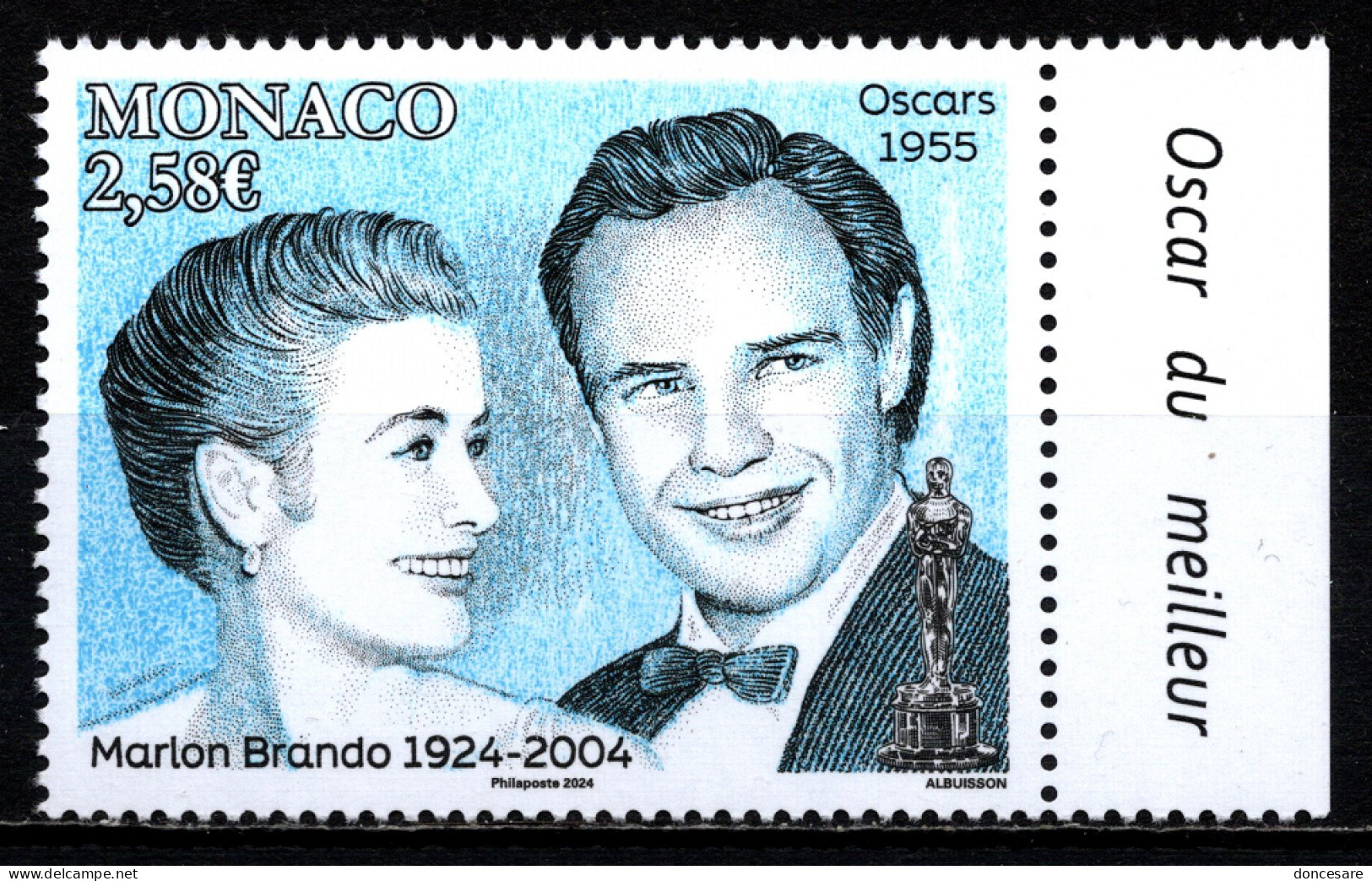 MONACO 2024 - CENTENAIRE DE LA NAISSANCE DE MARLON BRANDO - NEUF ** - Unused Stamps