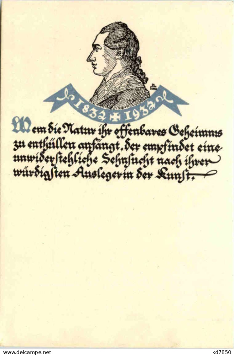 Goethekarte - Personnages Historiques