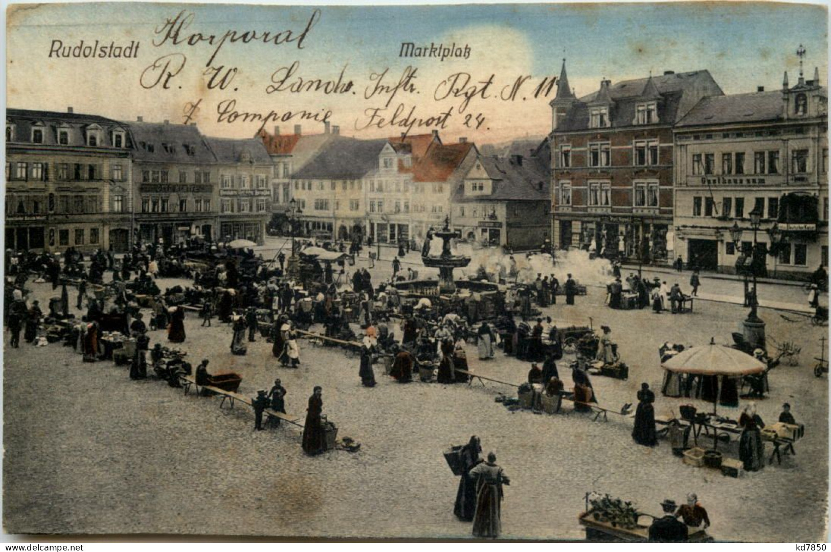 Rudolstadt - Marktplatz - Rudolstadt