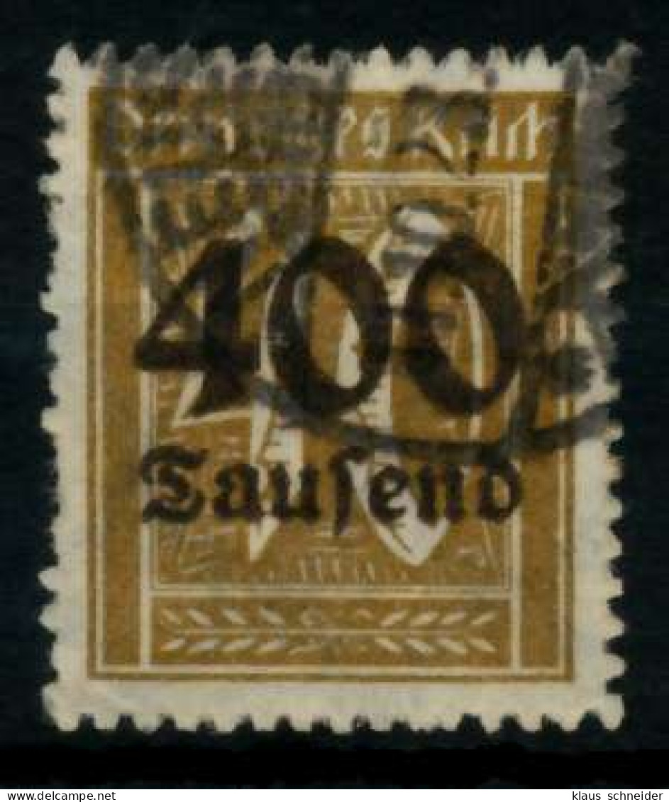 D-REICH INFLA Nr 300 Gestempelt Gepr. X72477E - Used Stamps