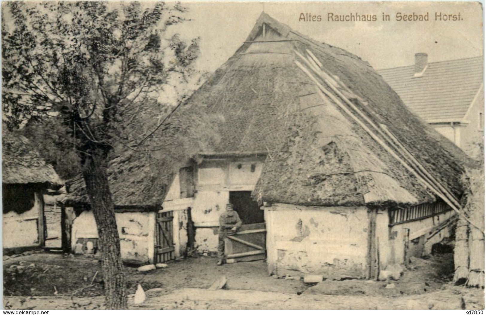 Altes Rauchhaus Im Seebad Horst - Pommern