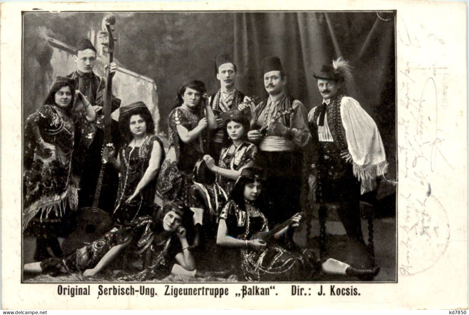 Orig Serbisch Ung. Zigeunertruppe Balkan - Chanteurs & Musiciens