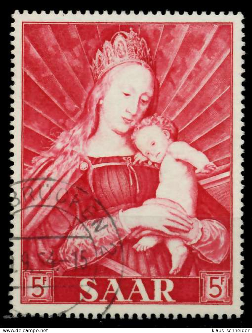 SAARLAND 1954 Nr 351 Gestempelt X79E0A6 - Used Stamps