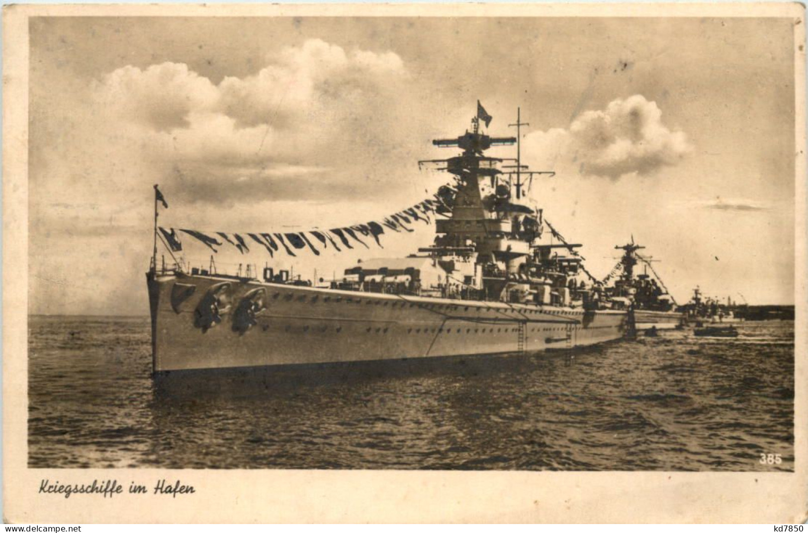 Kriegsschiffe Im Hafen - 3. Reich - Warships