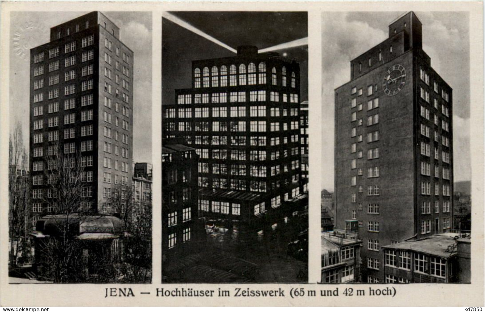 Jena - Hochhäuser Im Zeisswerk - Jena