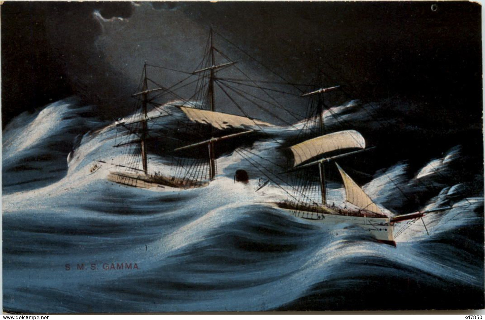 SMS Gamma - Sailing Vessels