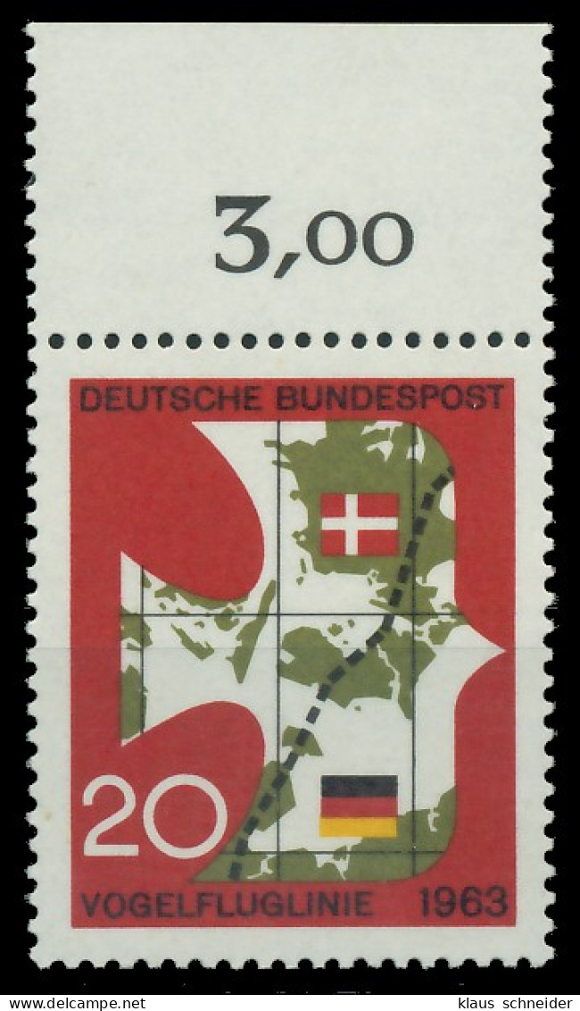 BRD BUND 1963 Nr 399 Postfrisch ORA X7EABFE - Unused Stamps