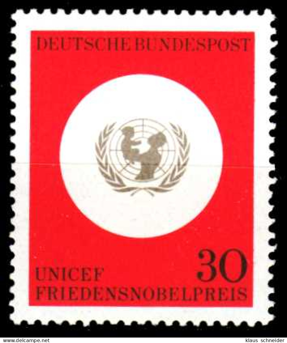 BRD 1966 Nr 527 Postfrisch S599326 - Ongebruikt