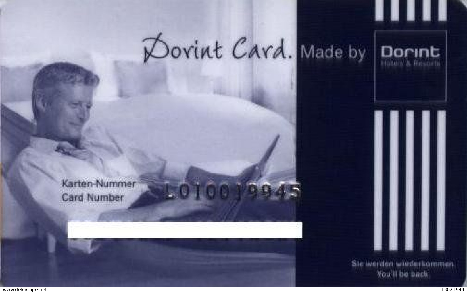 GERMANIA  KEY HOTEL   Dorint Card - Loyalty Card - Chiavi Elettroniche Di Alberghi