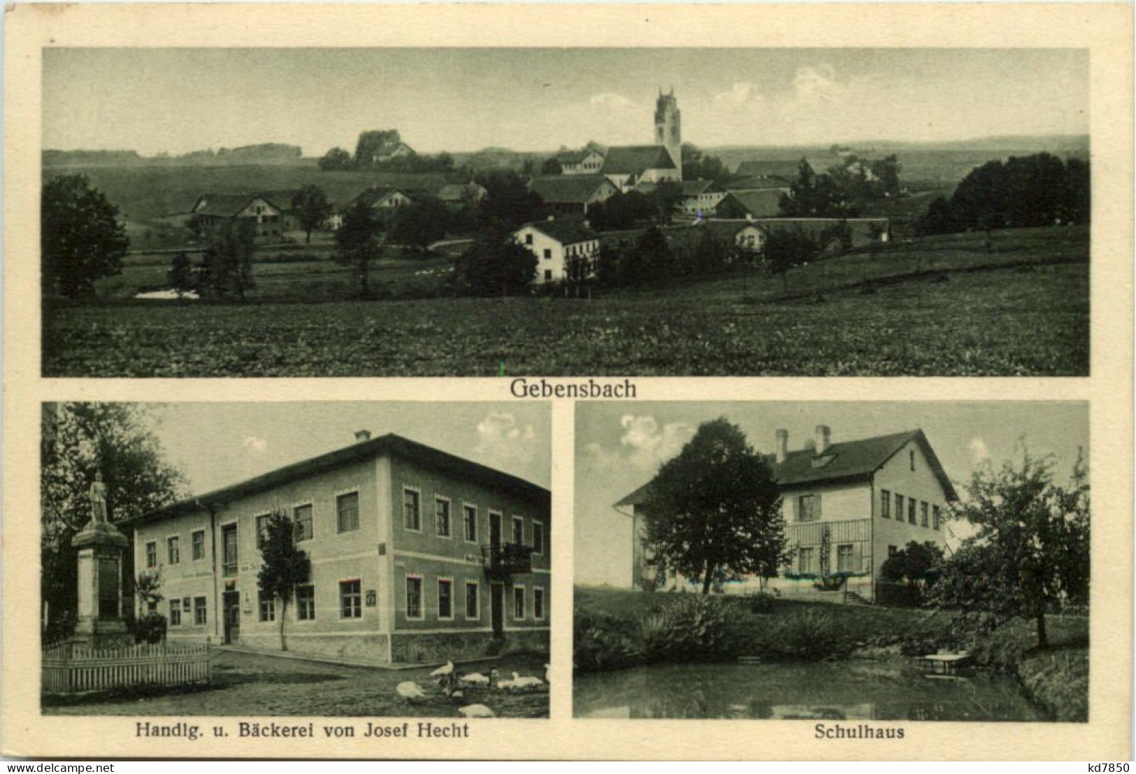 Gebensbach - Bäckerei Von Josef Hecht - Taufkirchen - Erding