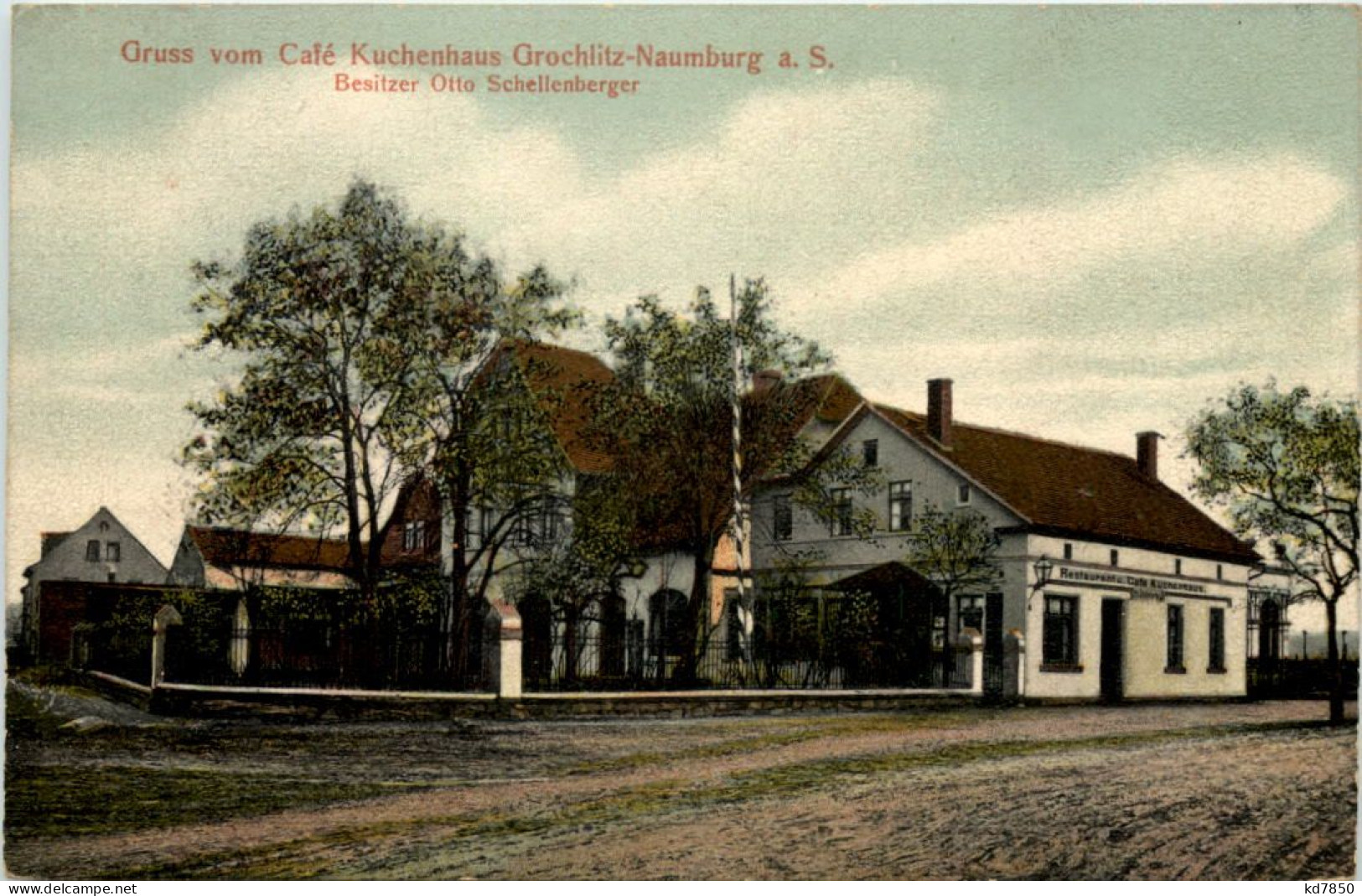 Naumburg - Gruss Vom Cafe Kuchenhaus Grochlitz - Naumburg (Saale)