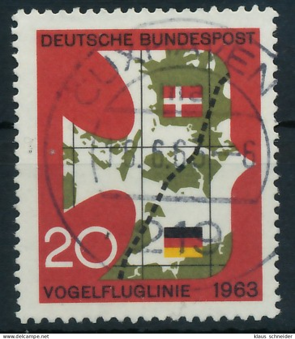 BRD BUND 1963 Nr 399 Zentrisch Gestempelt X7F7B3A - Usados