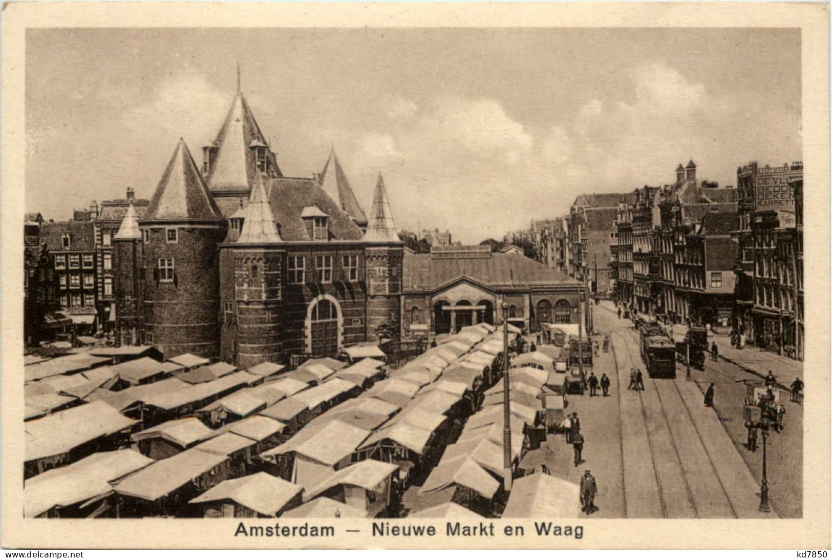 Amsterdam - Nieuwe Markt En Waag - Amsterdam