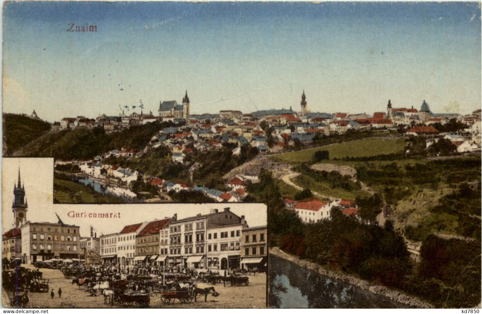 Znaim - Gurkenmarkt - Böhmen Und Mähren