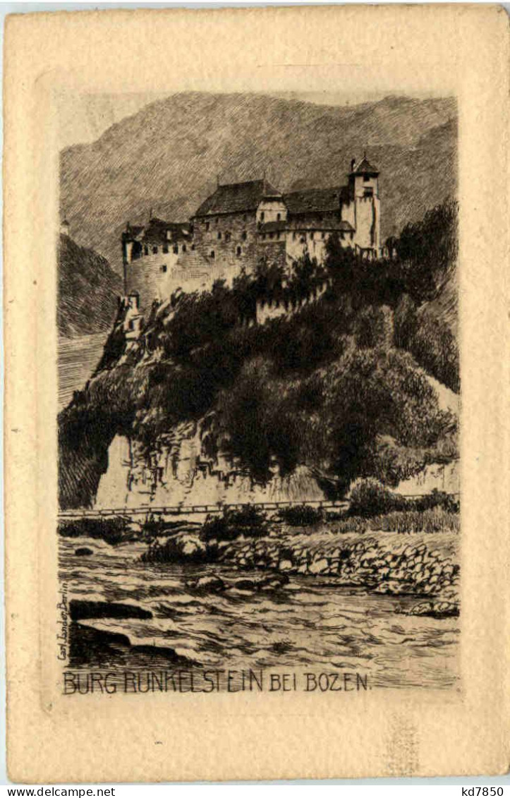 Burg Runkelstein Bei Bozen - Radierung - Bolzano (Bozen)