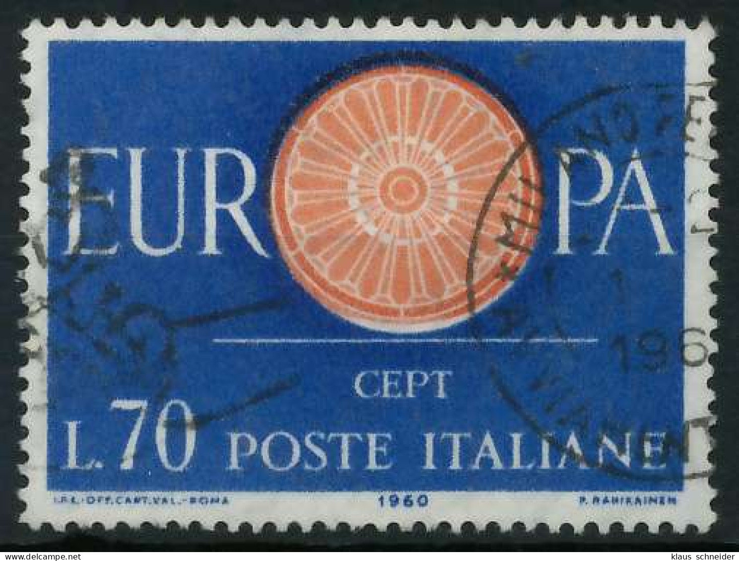 ITALIEN 1960 Nr 1078 Gestempelt X9A2D8A - 1946-60: Used