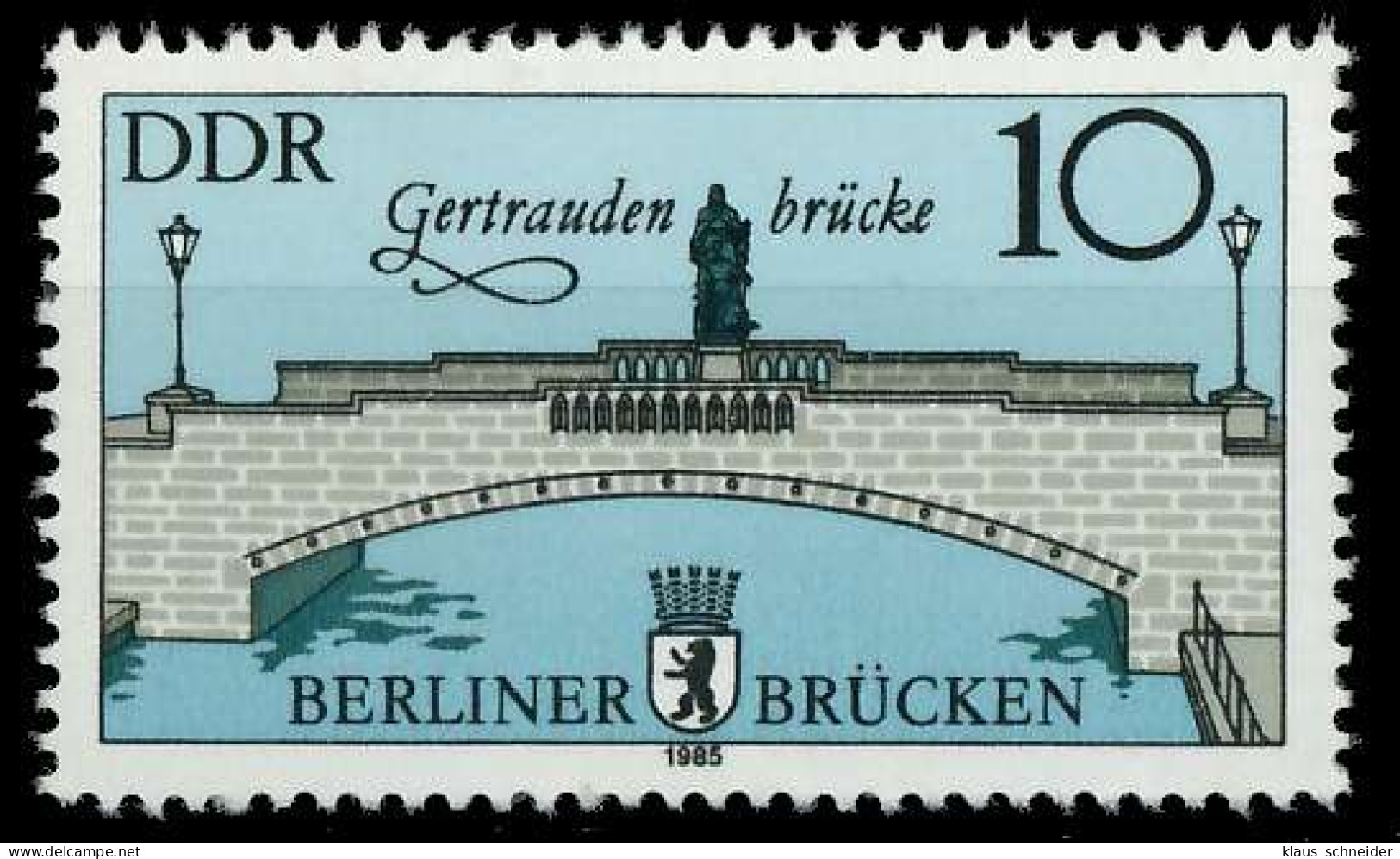 DDR 1985 Nr 2972I Postfrisch SB2C1CE - Unused Stamps