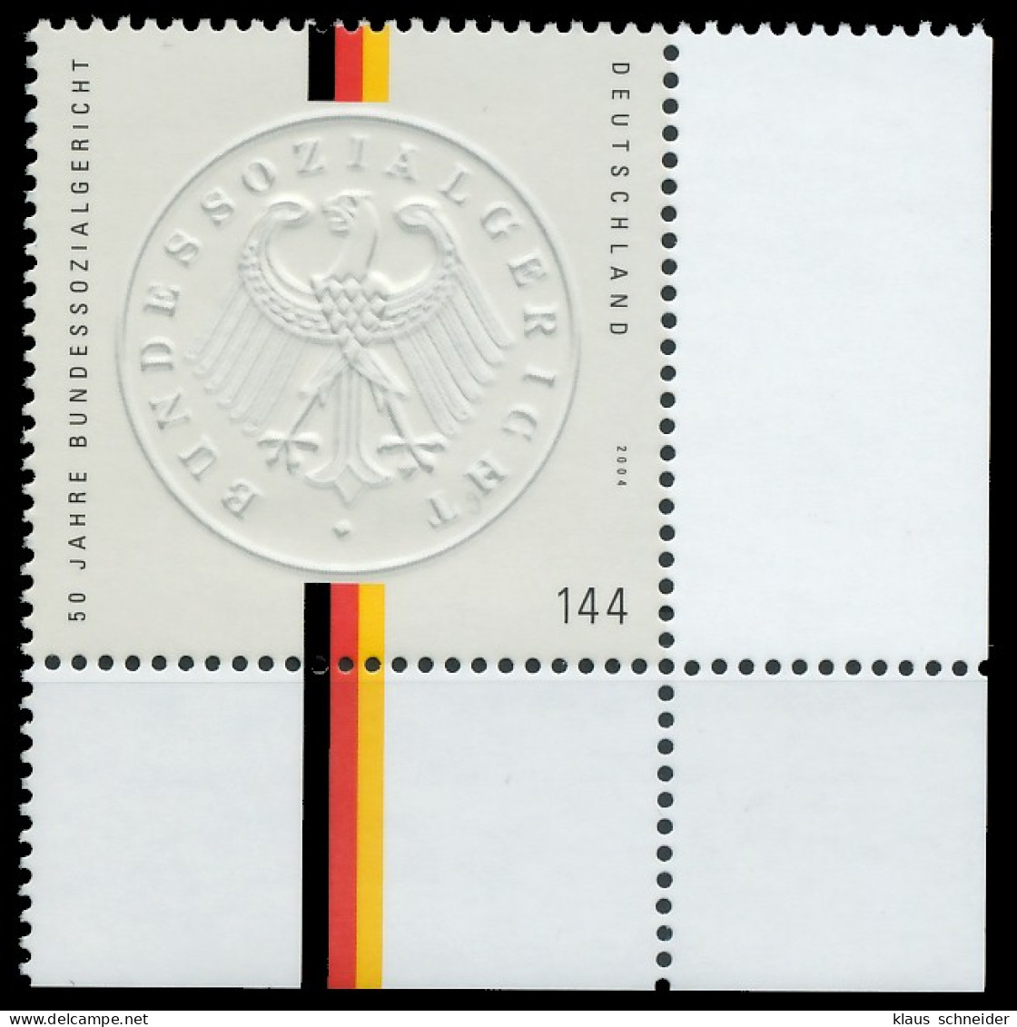 BRD BUND 2004 Nr 2422 Postfrisch ECKE-URE X3C8792 - Unused Stamps