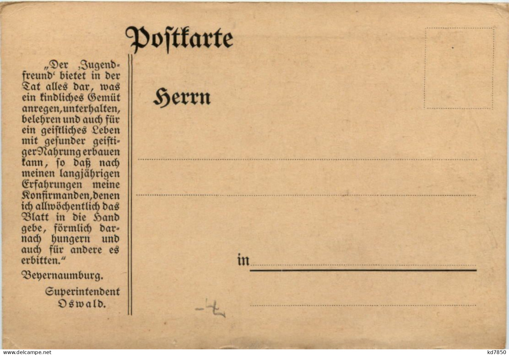 Jugendfreund - Christliches Jugendblatt - Otros & Sin Clasificación