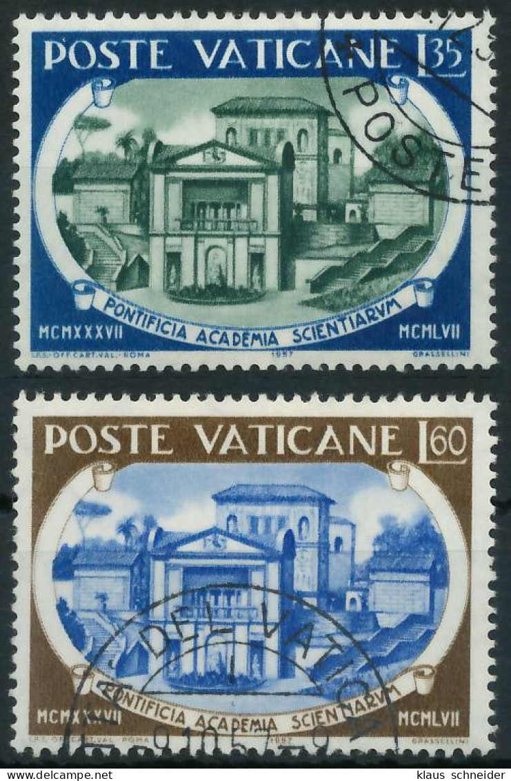 VATIKAN 1957 Nr 274-275 Gestempelt X4016FA - Used Stamps
