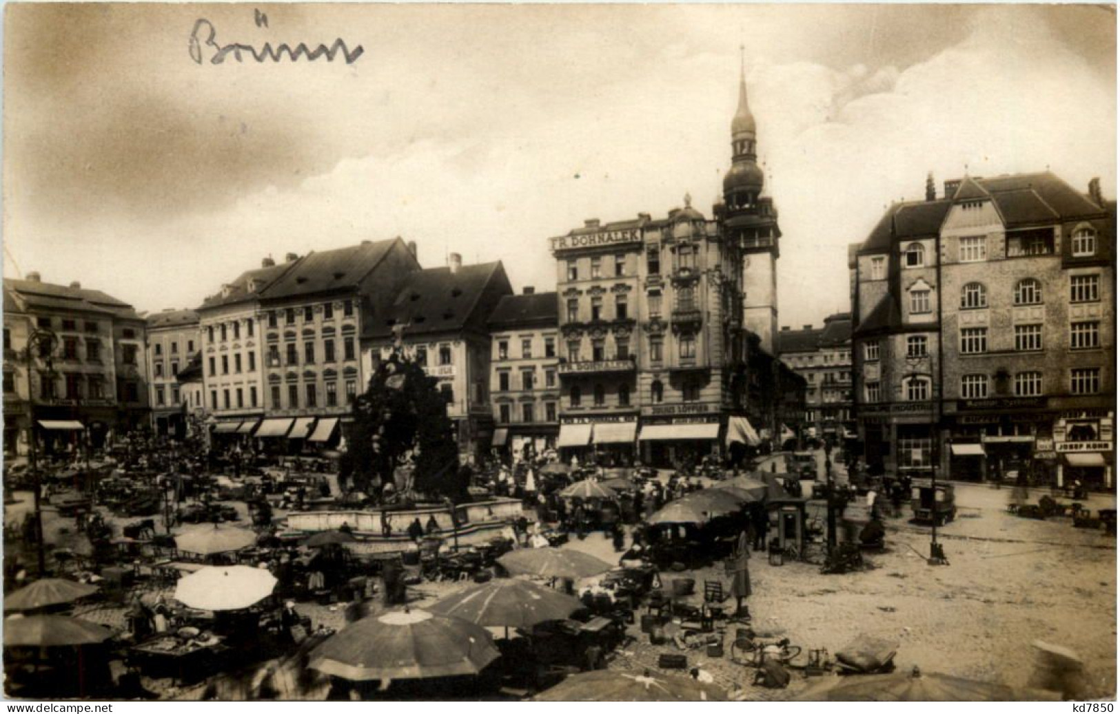 Brünn - Krautmarkt - Boehmen Und Maehren