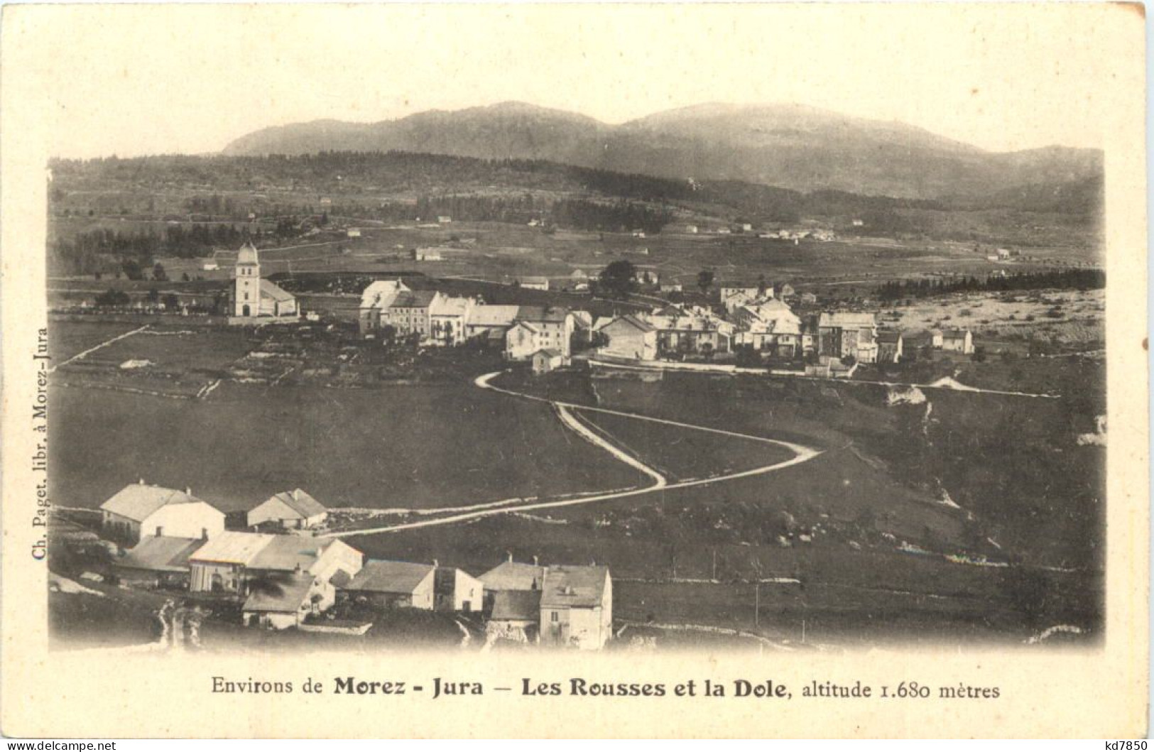 Environs De Morez-Jura, Les Rousses Et La Dole - Morez