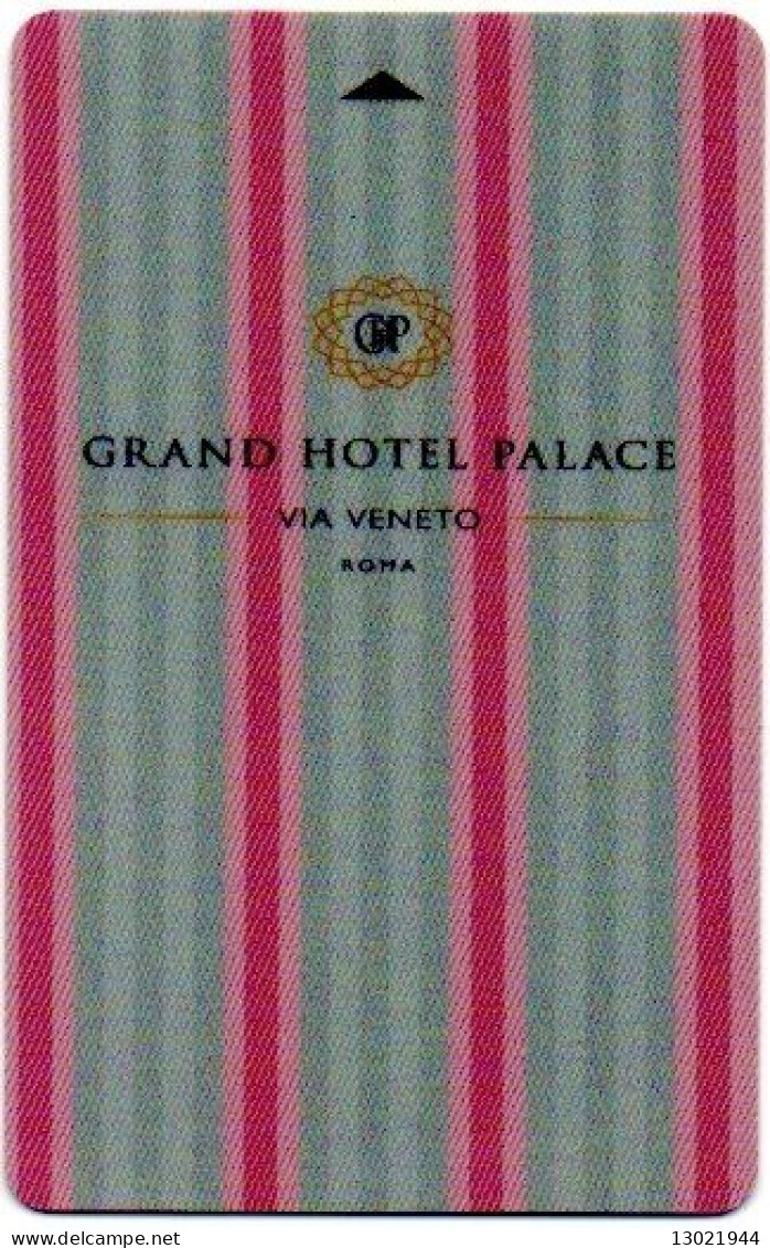 ITALIA  KEY HOTEL   Grand Hotel Palace Rome - Chiavi Elettroniche Di Alberghi
