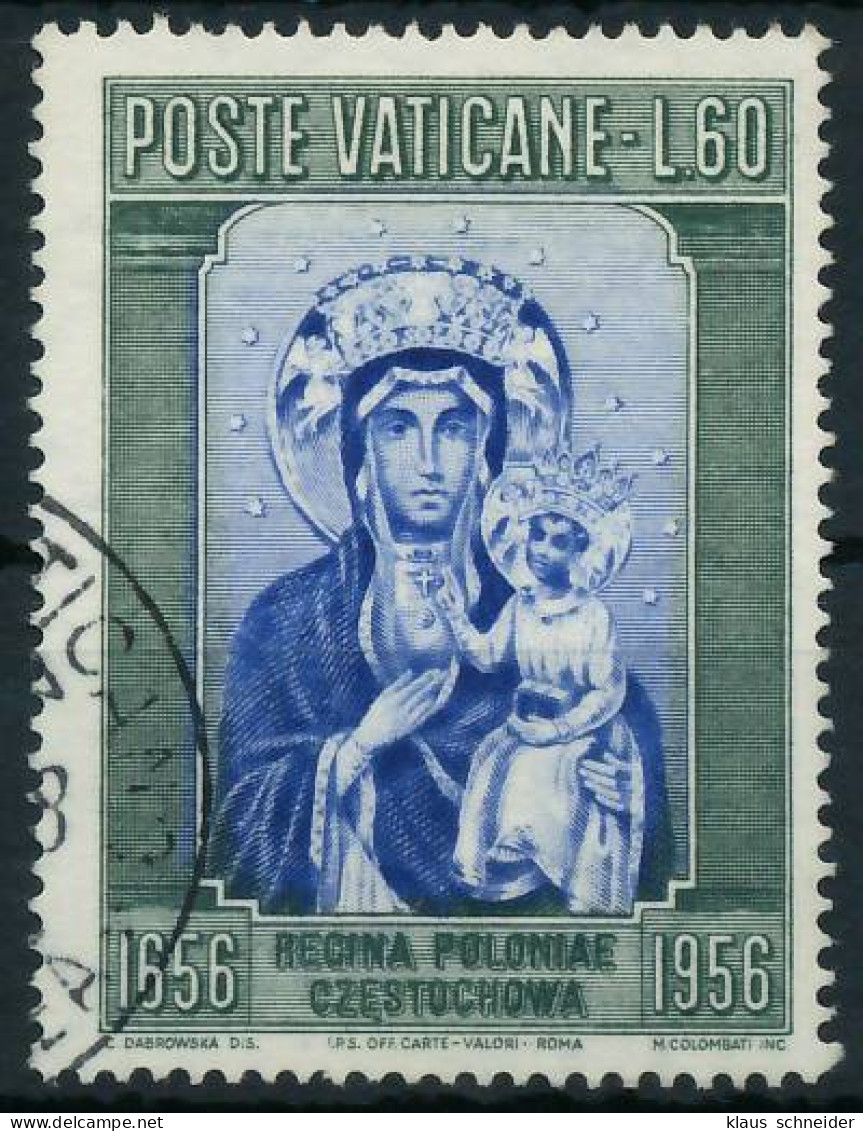 VATIKAN 1956 Nr 264 Gestempelt X40474A - Used Stamps