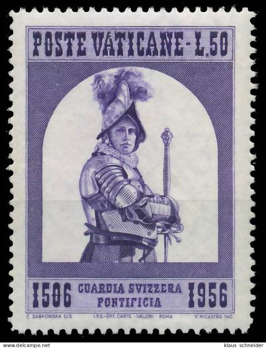 VATIKAN 1956 Nr 254 Postfrisch SF6DBE6 - Unused Stamps