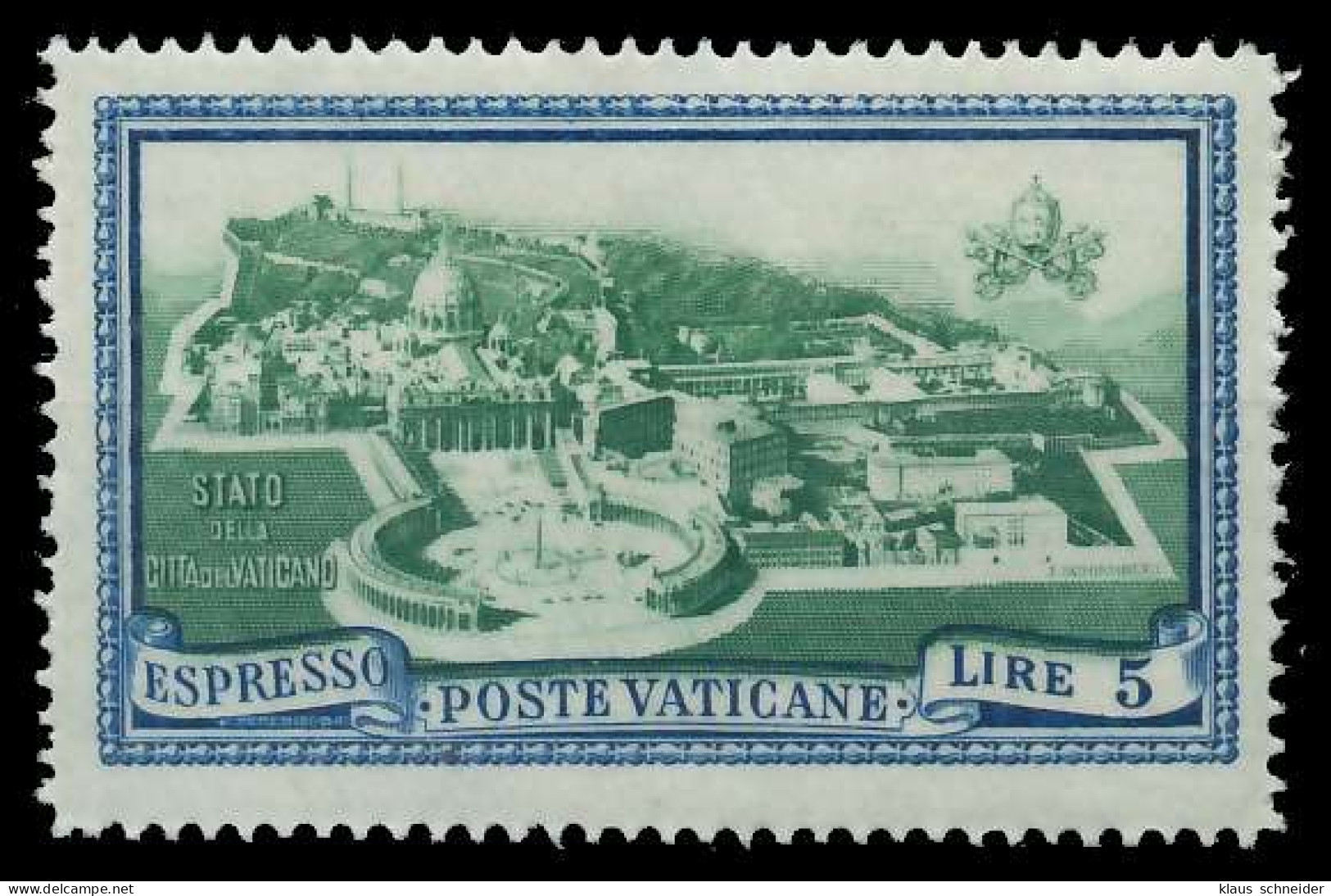 VATIKAN 1945 Nr 112 Postfrisch X4049F2 - Unused Stamps