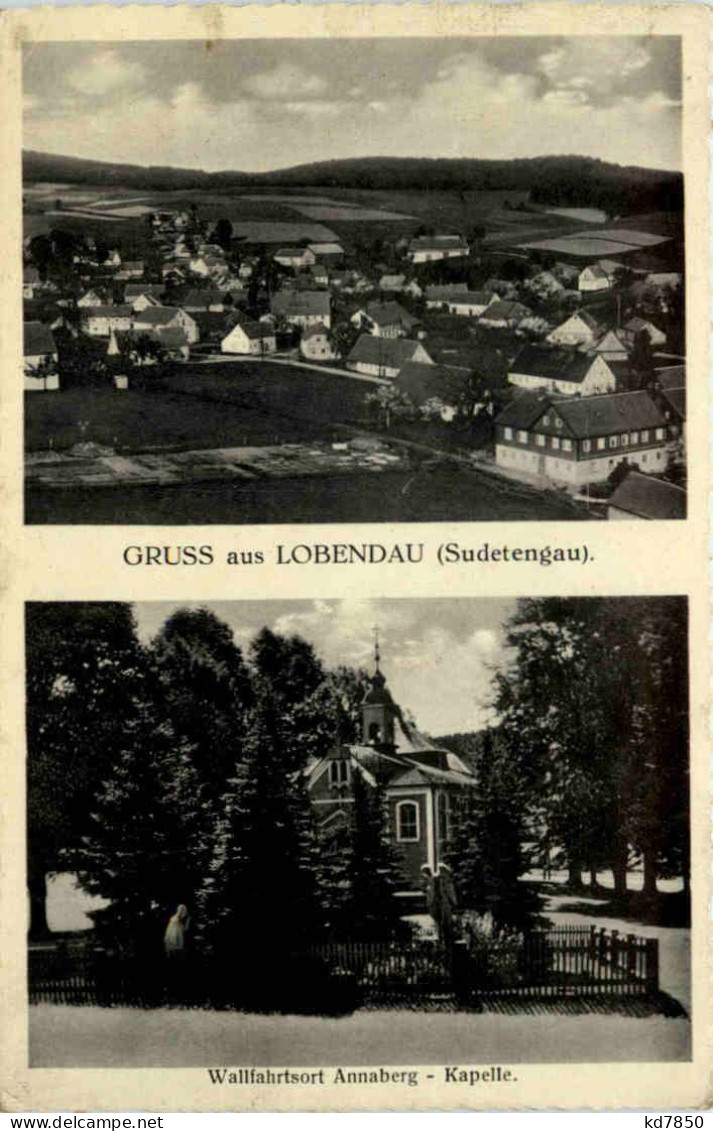 Gruss Aus Lobendau - Sudetengau - Sudeten