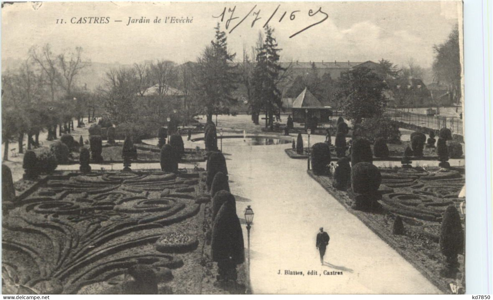 Castres, Jardin De Eveche - Castres