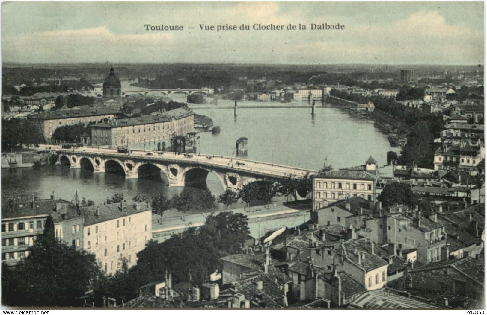 Toulouse, Vue Prise Du Clocher De La Dalbade - Toulouse