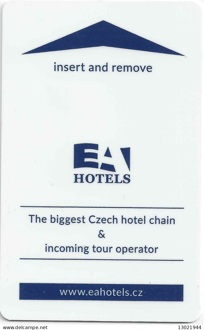 REPUBBLICA CECA  KEY HOTEL   EA Hotels - Cartes D'hotel
