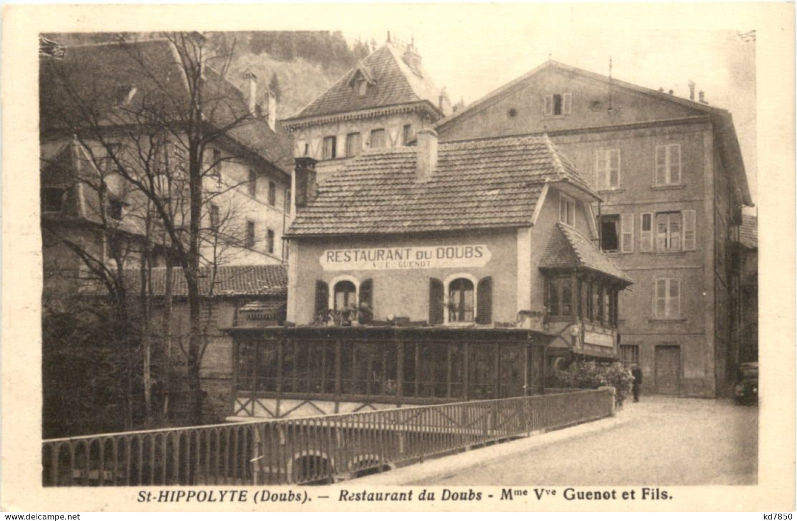 St-Hippolyte, Restaurant Du Doubs - Autres & Non Classés