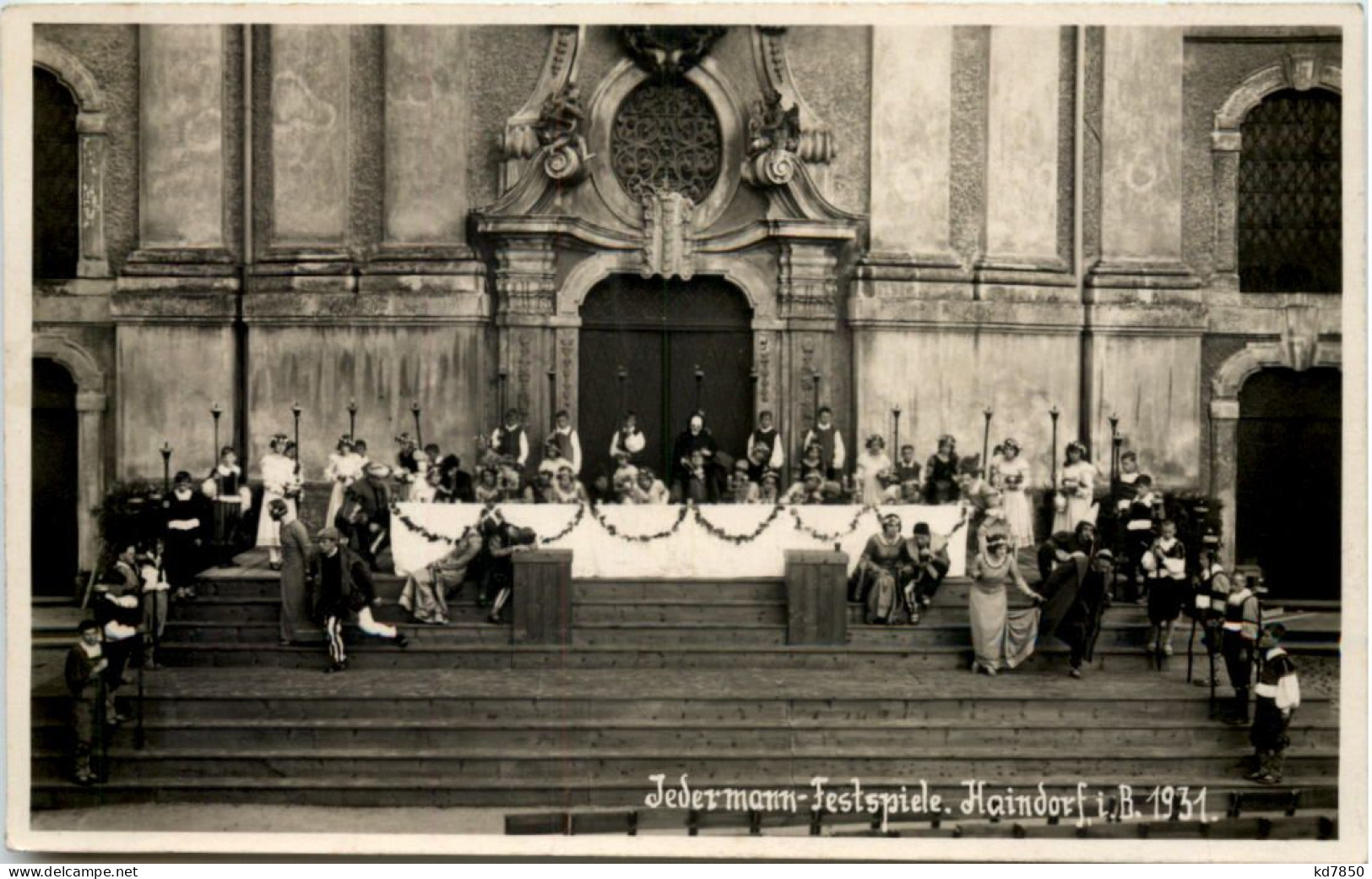 Haindorf - Jedermann Festspiele 1931 - Boehmen Und Maehren