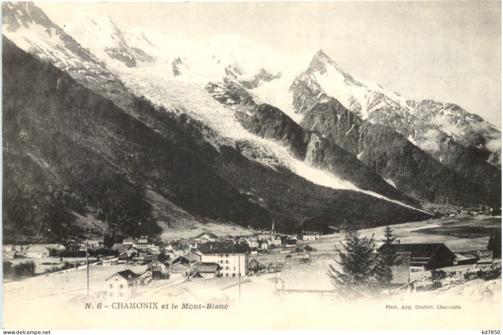 Chamonix, Et Le Mont-Blanc - Chamonix-Mont-Blanc