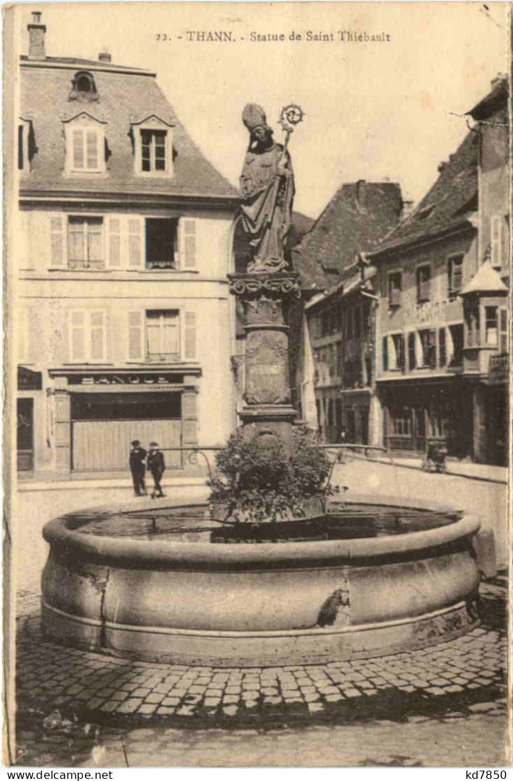 Thann, Statue De Saint Thiebault - Thann