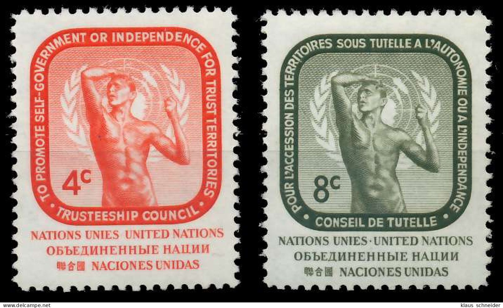 UNO NEW YORK 1959 Nr 80-81 Postfrisch SF6E32E - Other & Unclassified