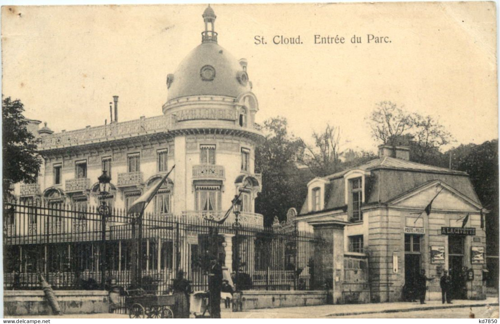 St. Cloud, Entree Du Parc - Saint Claude