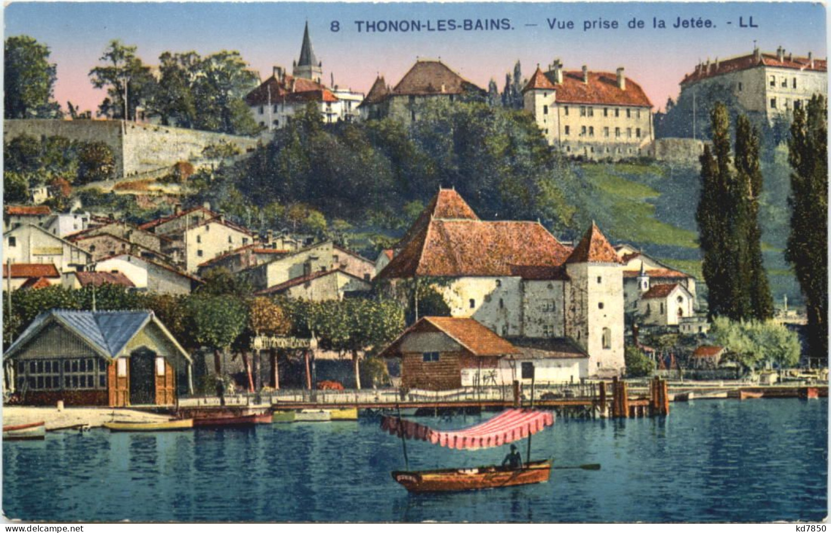 Thonon-les-Bains, Vue Prise De La Jetee - Thonon-les-Bains