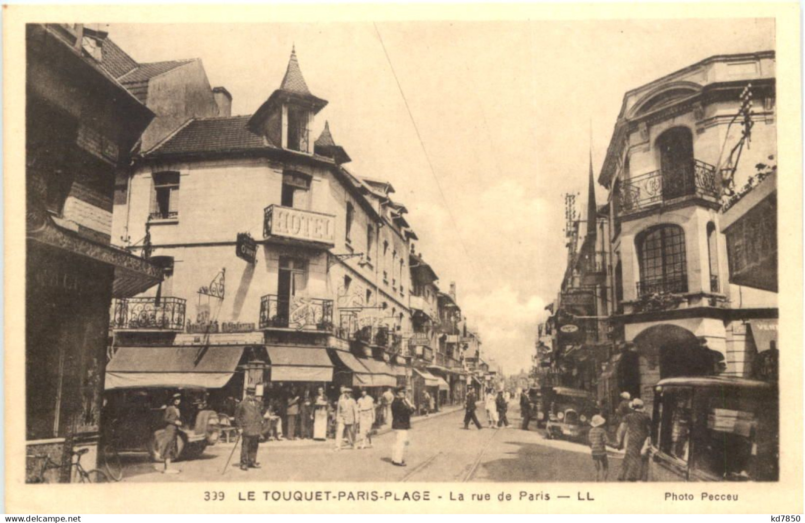 Le Touquet Paris Plage, La Rue De Paris - Le Touquet