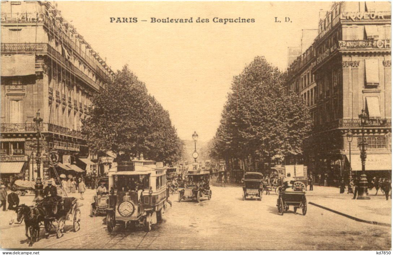 Paris, Boulevard Des Capucines - Altri & Non Classificati