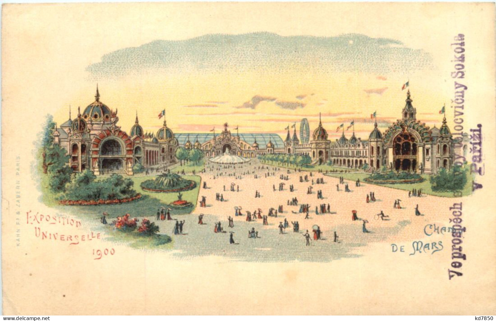 Paris - Exposition Universelle 1900 - Tentoonstellingen