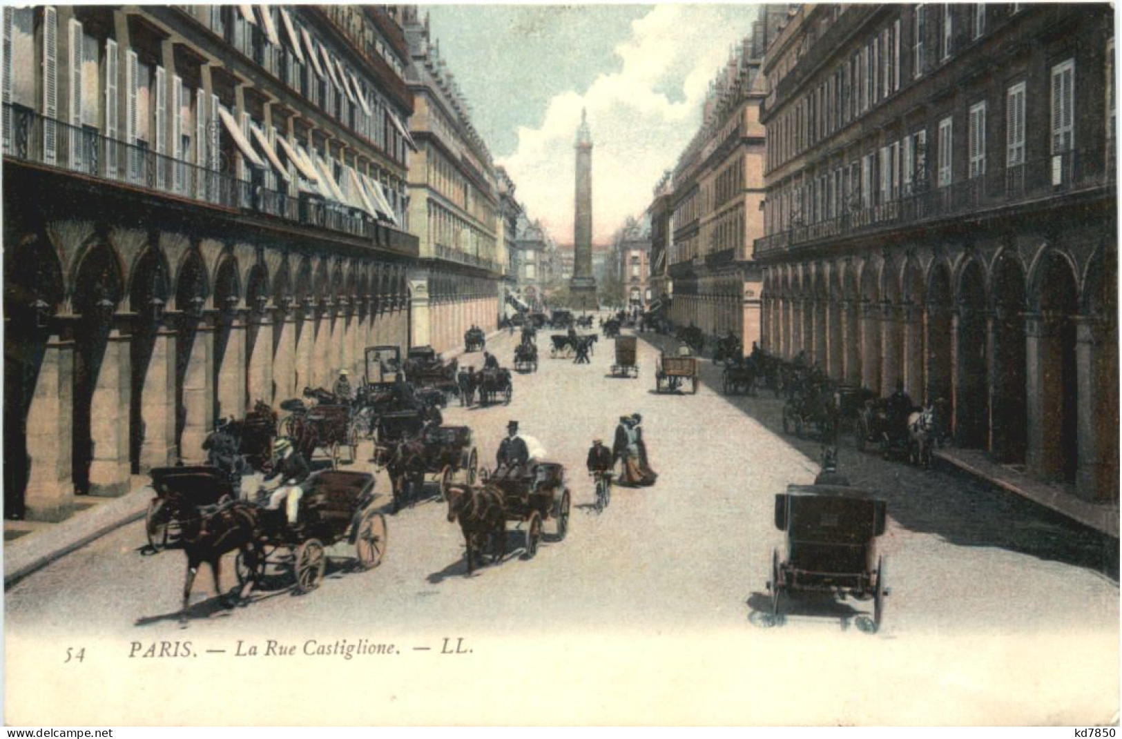 Paris, La Rue Castiglione - Other & Unclassified