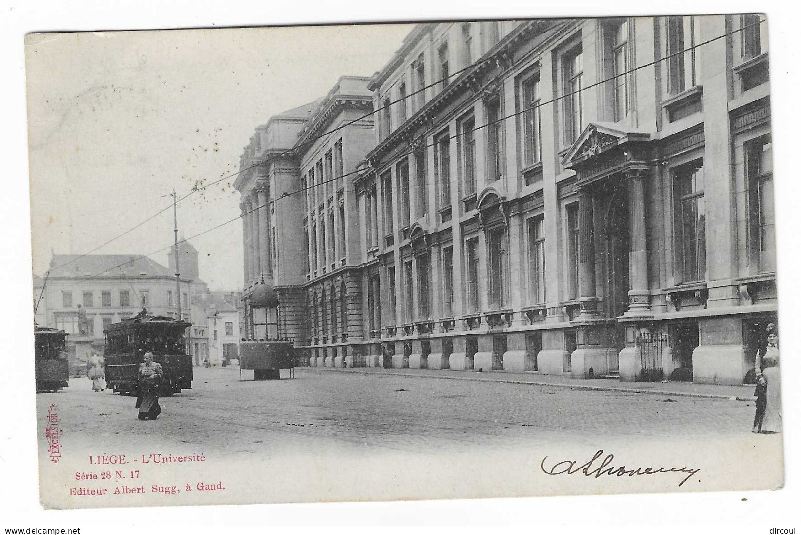 56328  Liege  L'université   Tram  Edit  Sugg - Luik