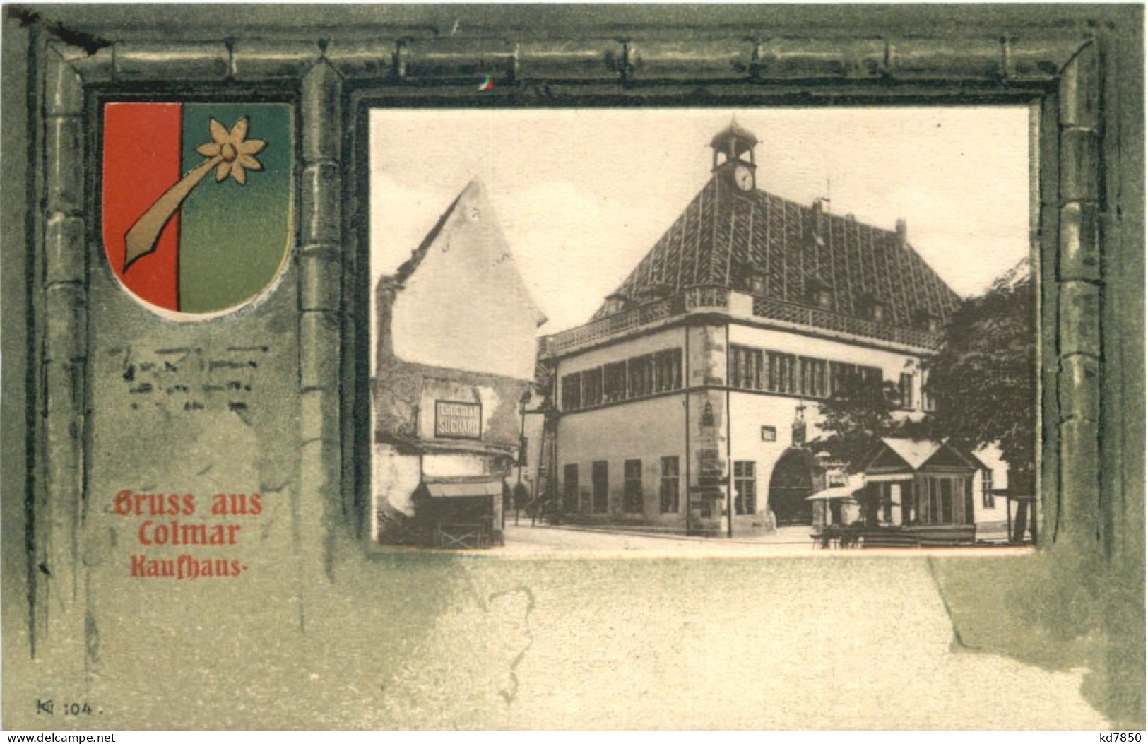 Gruss Aus Colmar - Kaufhaus - Litho - Colmar