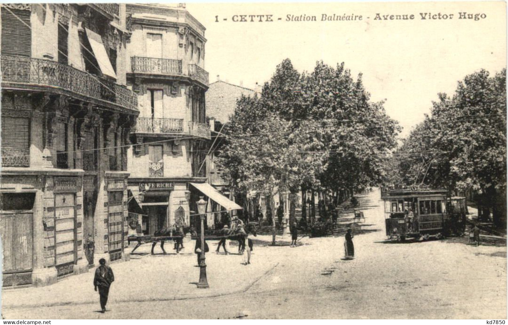 Cette, Avenue Victor Hugo - Sete (Cette)